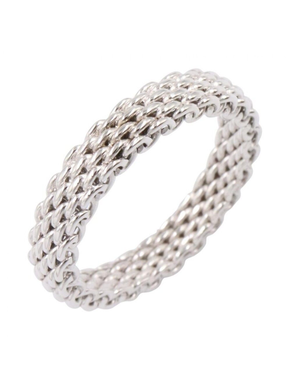 Tiffany & Co Ring Somerset 18k White Gold